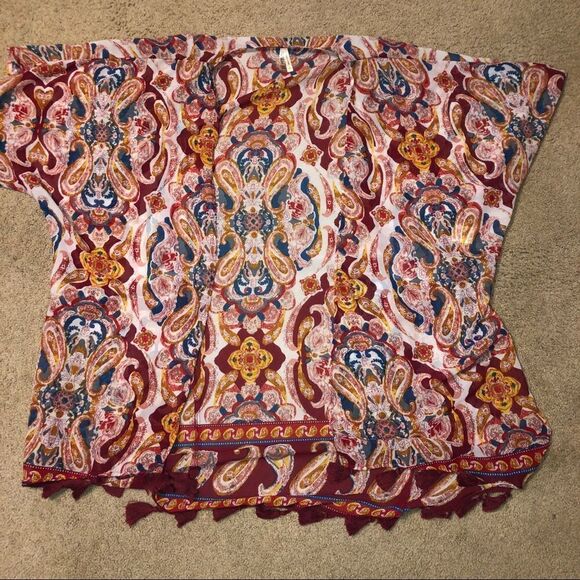 NEW Paisley Kimono  - Picture 1 of 2